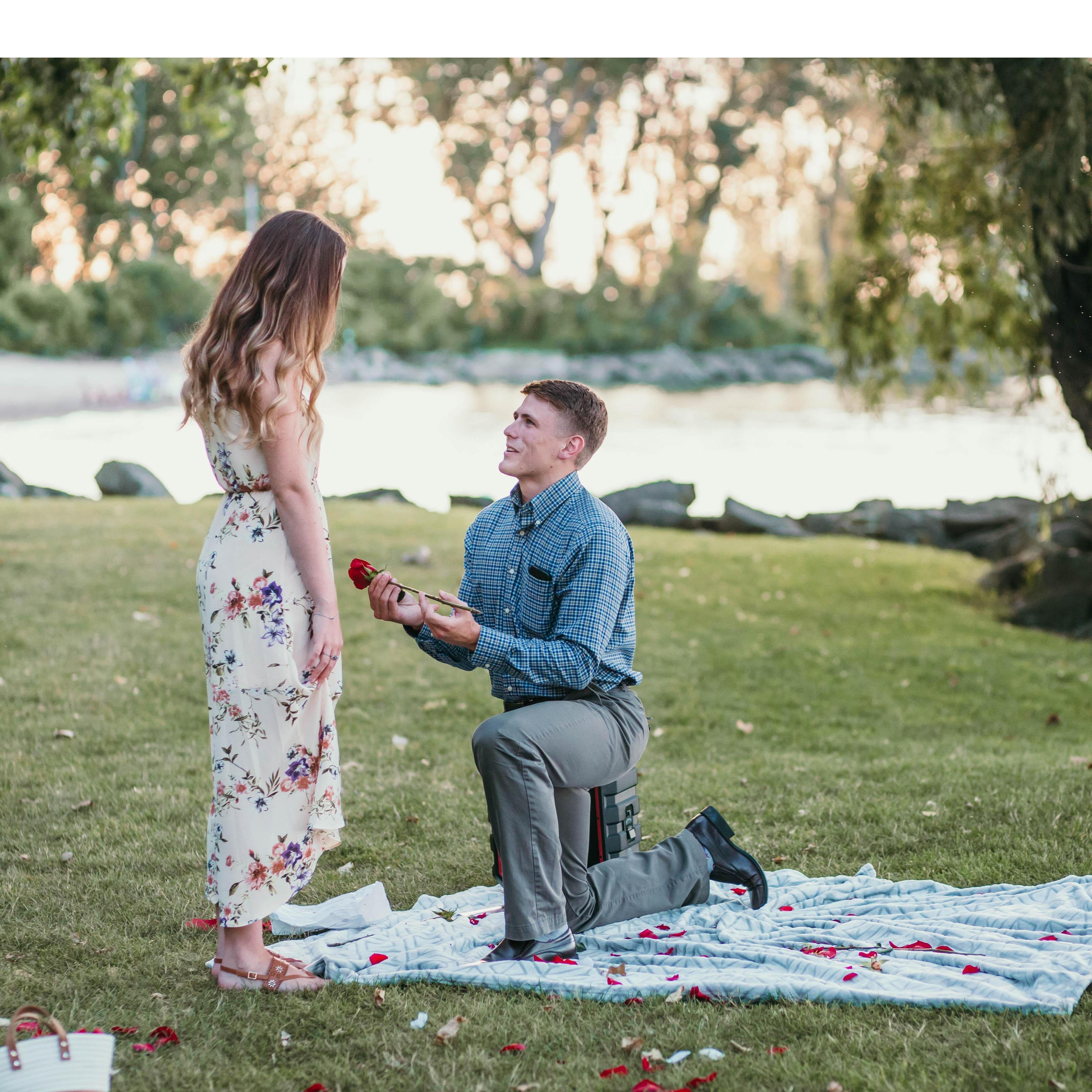 Aaron Proposes where they met in Sandusky Ohio
July 13, 2019