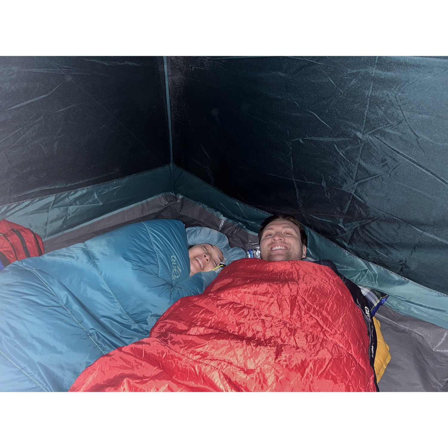Gabi's first camping trip!