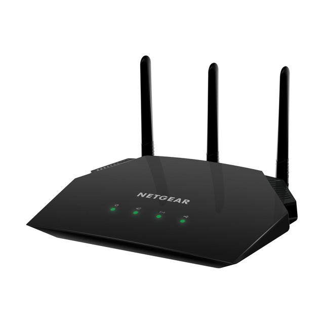 Netgear AC1750 Smart WiFi Router - 802.11 AC Dual Band Gigabit - Black (R6350-100NAS)
