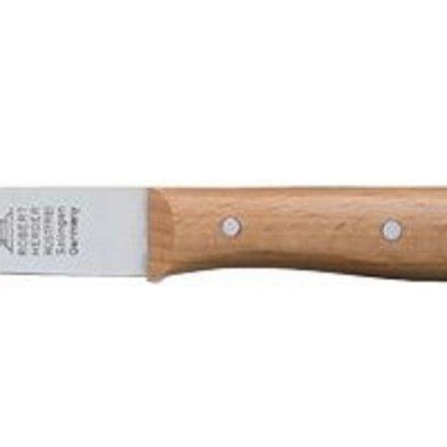 Windmillknife Vegetable Knife Classic, Red Beech, Stainless, Fine-glazed, 185mm
