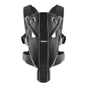 BABYBJORN Baby Carrier Miracle - Black/Brown, Organic Cotton