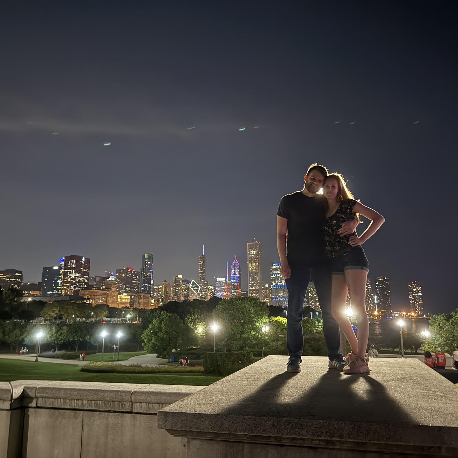 Date night in Chicago