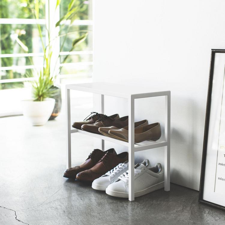 Shoe rack Tower, Small, White
