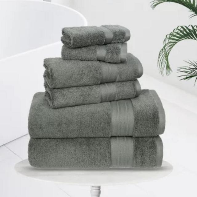 MyTrident Organic 6-Piece Towel Set (Assorted Colors) - Sam's Club