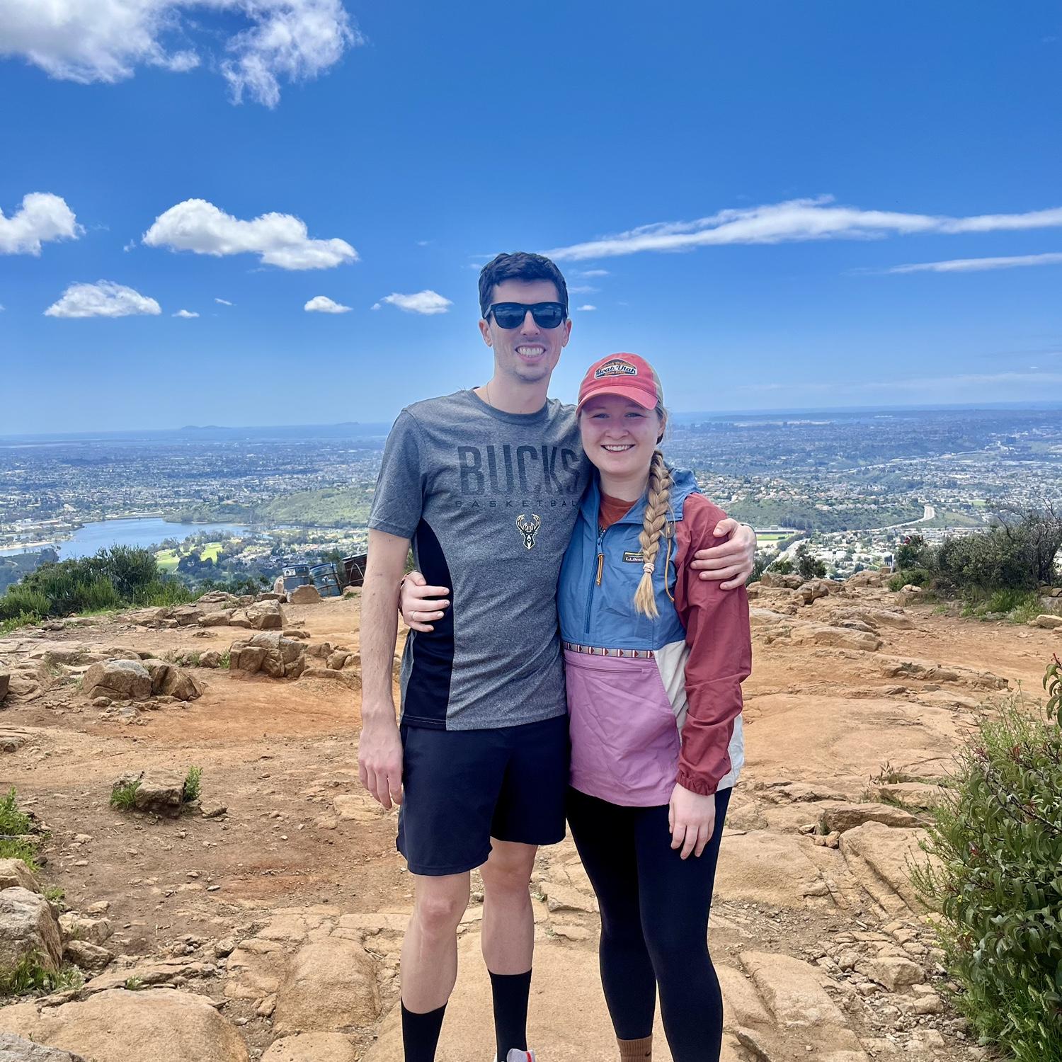 Hiking in San Diego, CA - April 2024