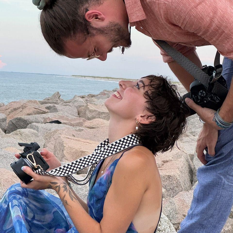 Went to the shore to take photos!