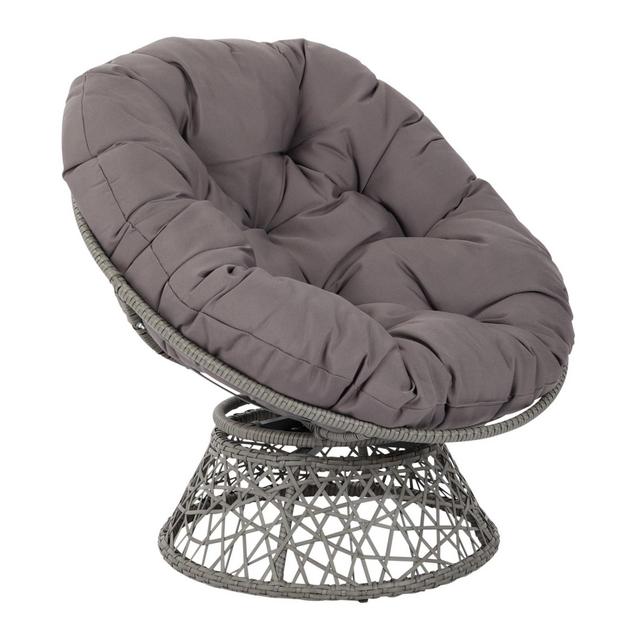 Papasan Chair Gray - OSP Home Furnishings