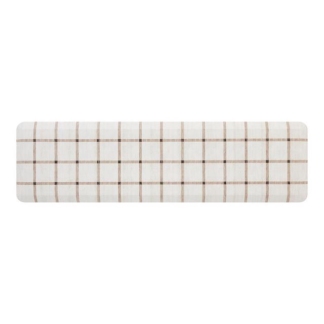 Nama Standing Mat | Windowpane - Neutral - 20x72