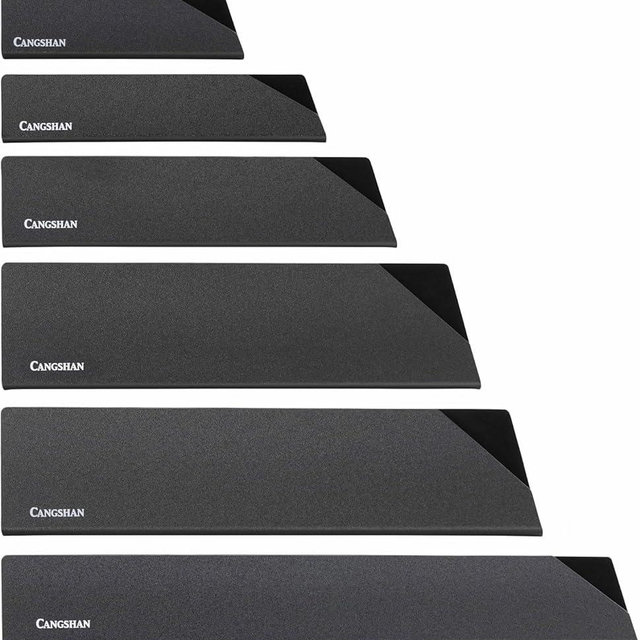 Cangshan 6-Piece Knife Edge Guard Set, 503633, Black