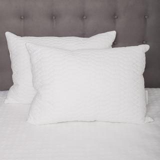 Raindrop Quilted Pillow