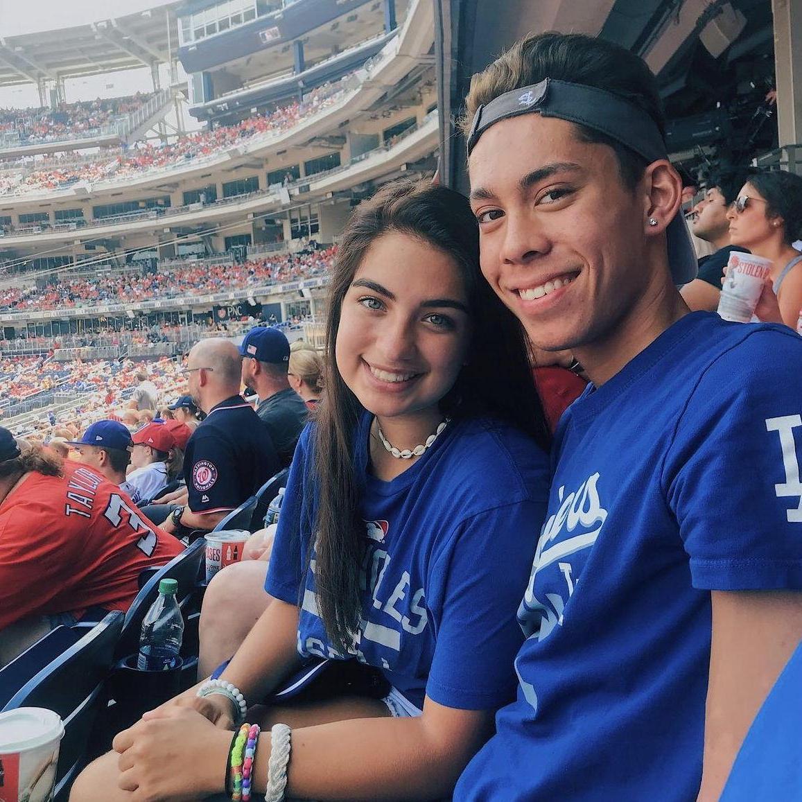 Wes' first Dodgers game