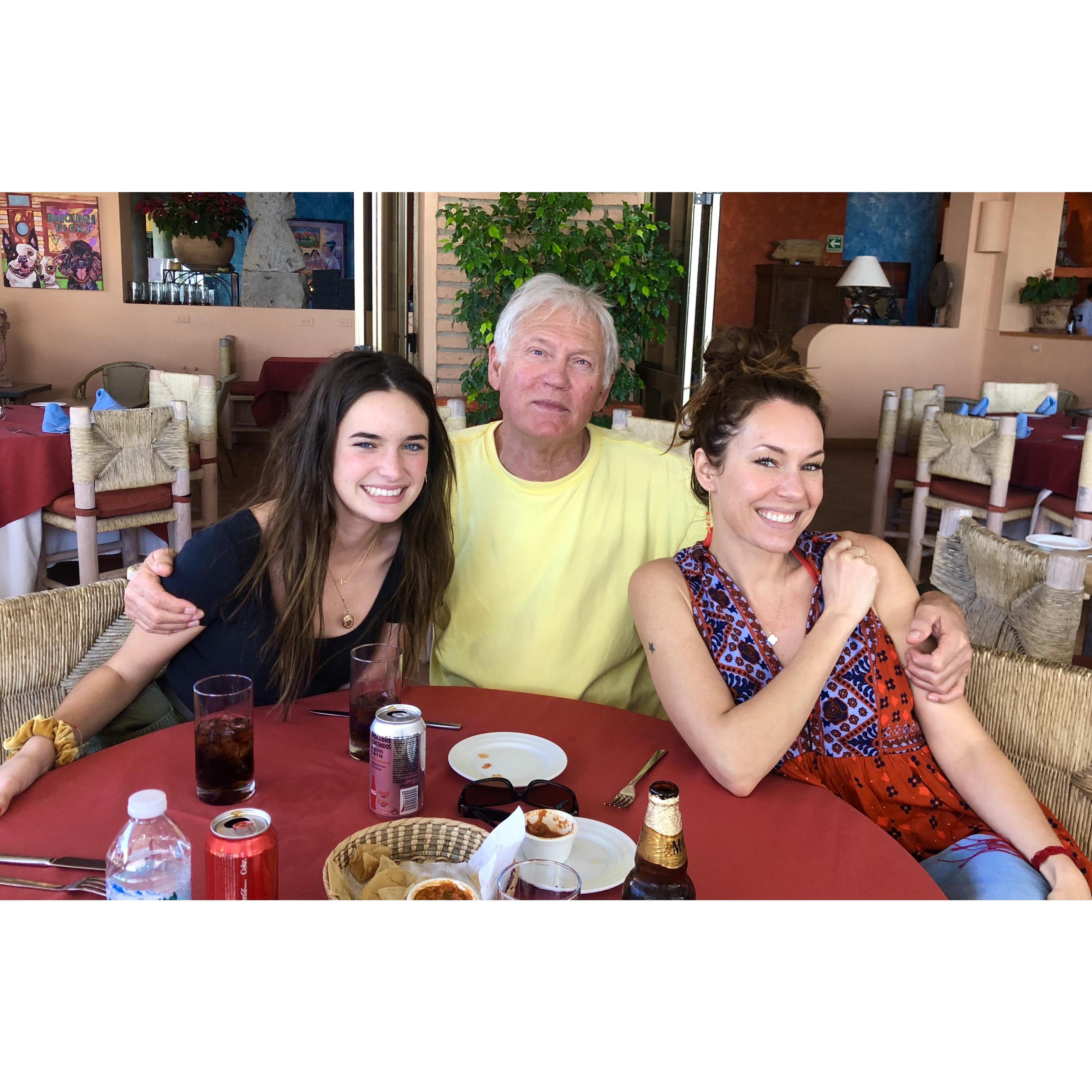 Brooklyn, Grandpa Rick and Me in Mexico - this was a nice trip, just the three of us