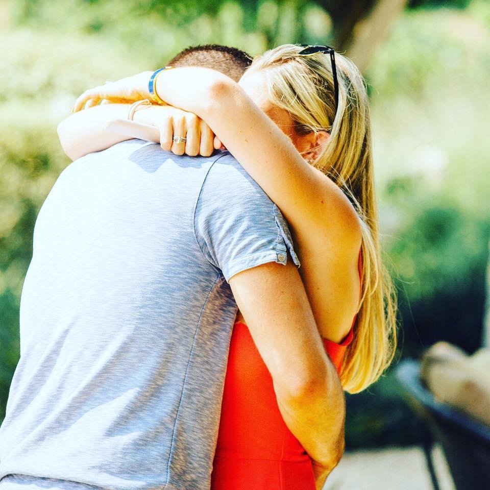 Post-engagement action shot
