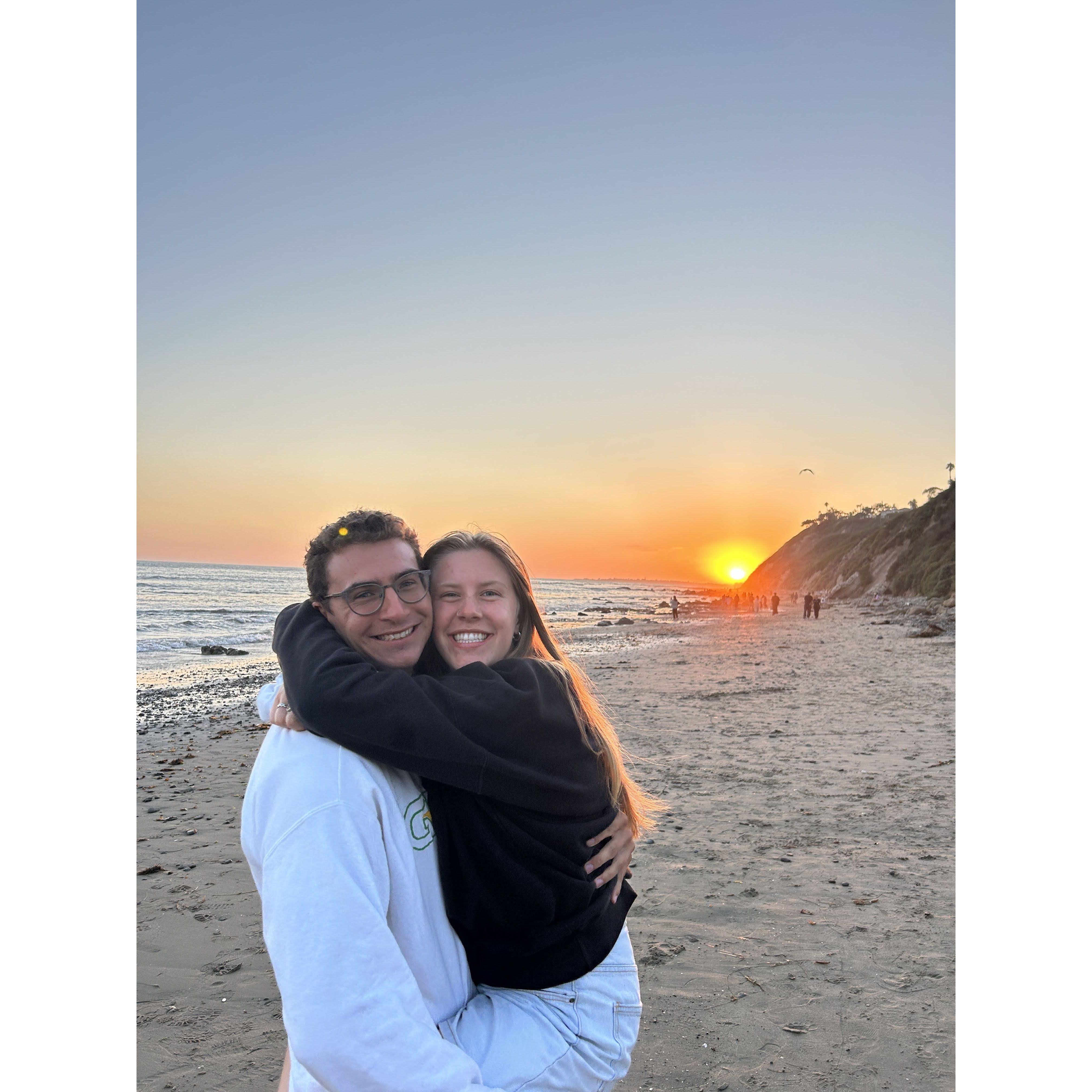 reunited after a long summer apart when Granite was in South Dakota