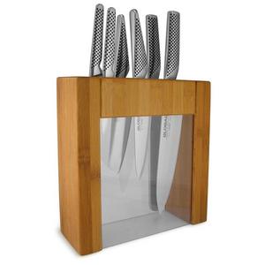 Global 7-piece Ikasu Knife Block Set