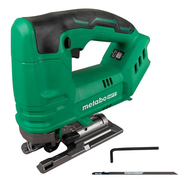 Metabo HPT 18V MultiVolt Jig Saw | 2500 SPM | Variable Speed Trigger | Tool Only | CJ18DAQ4