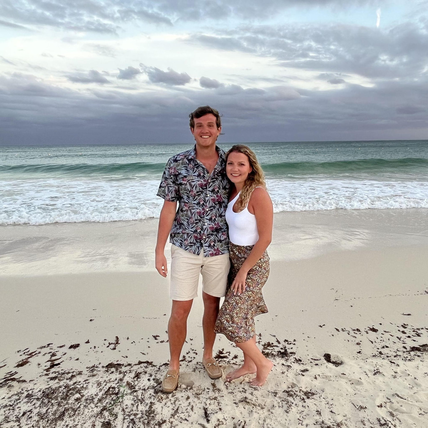 Enjoying sunshine and salty air in Riviera Maya in March 2022