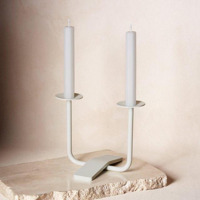 Via Maris Rest Candleholder (Cloud)