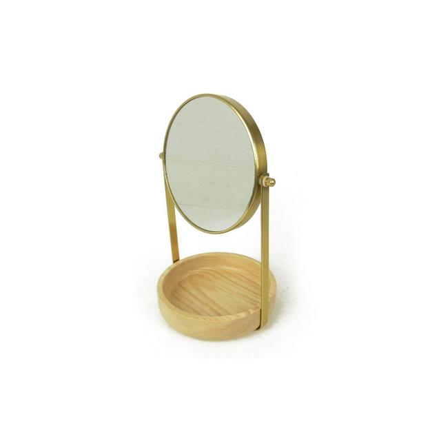 Haven™ Eulo Double-Sided Vanity Mirror in Ash Wood