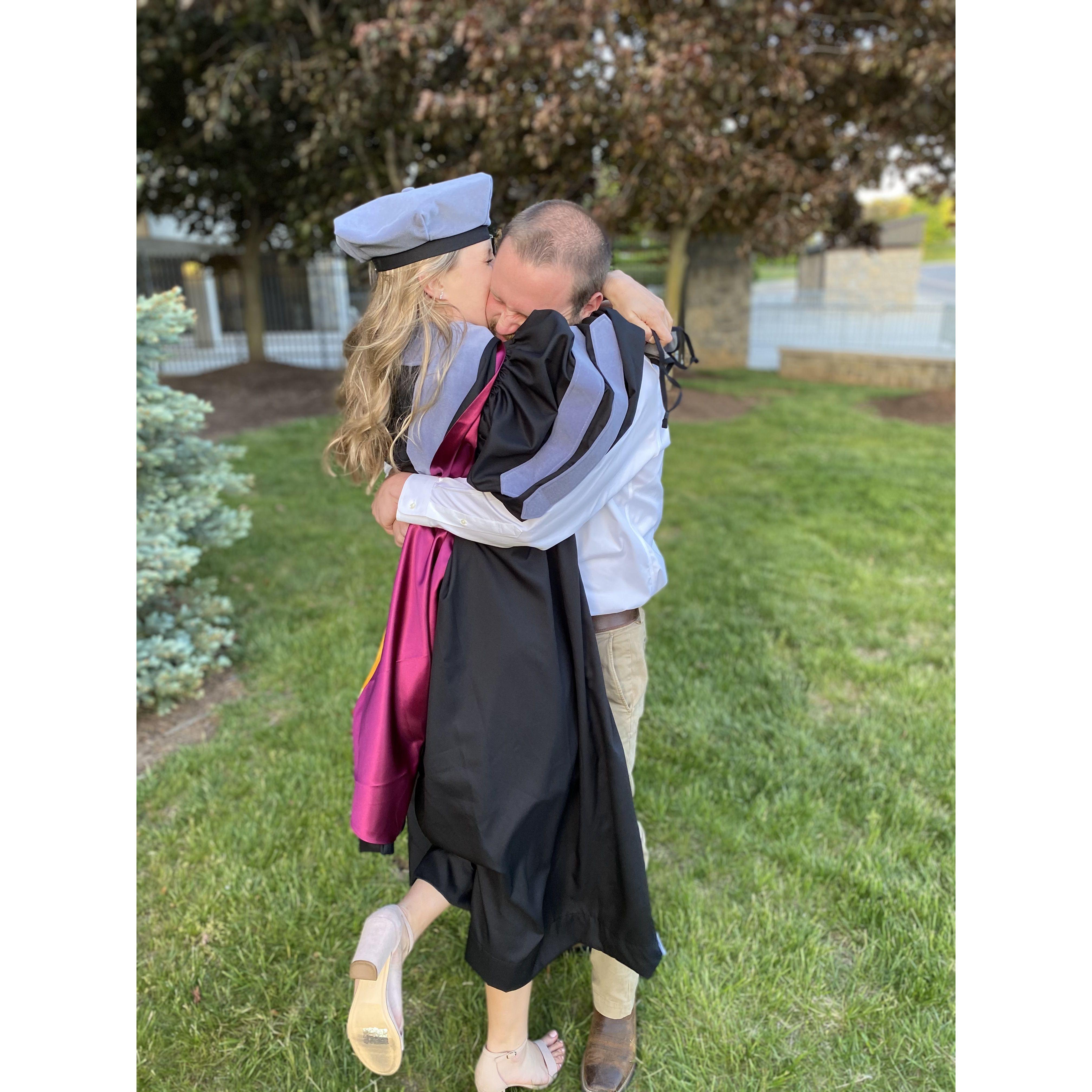 My vet school graduation.