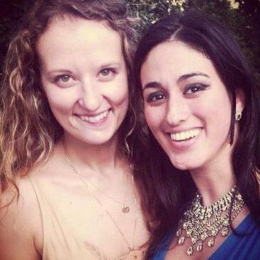 Katie and Vera as the groom begins the procession on horse back!
Long Island, New York, August 4, 2012