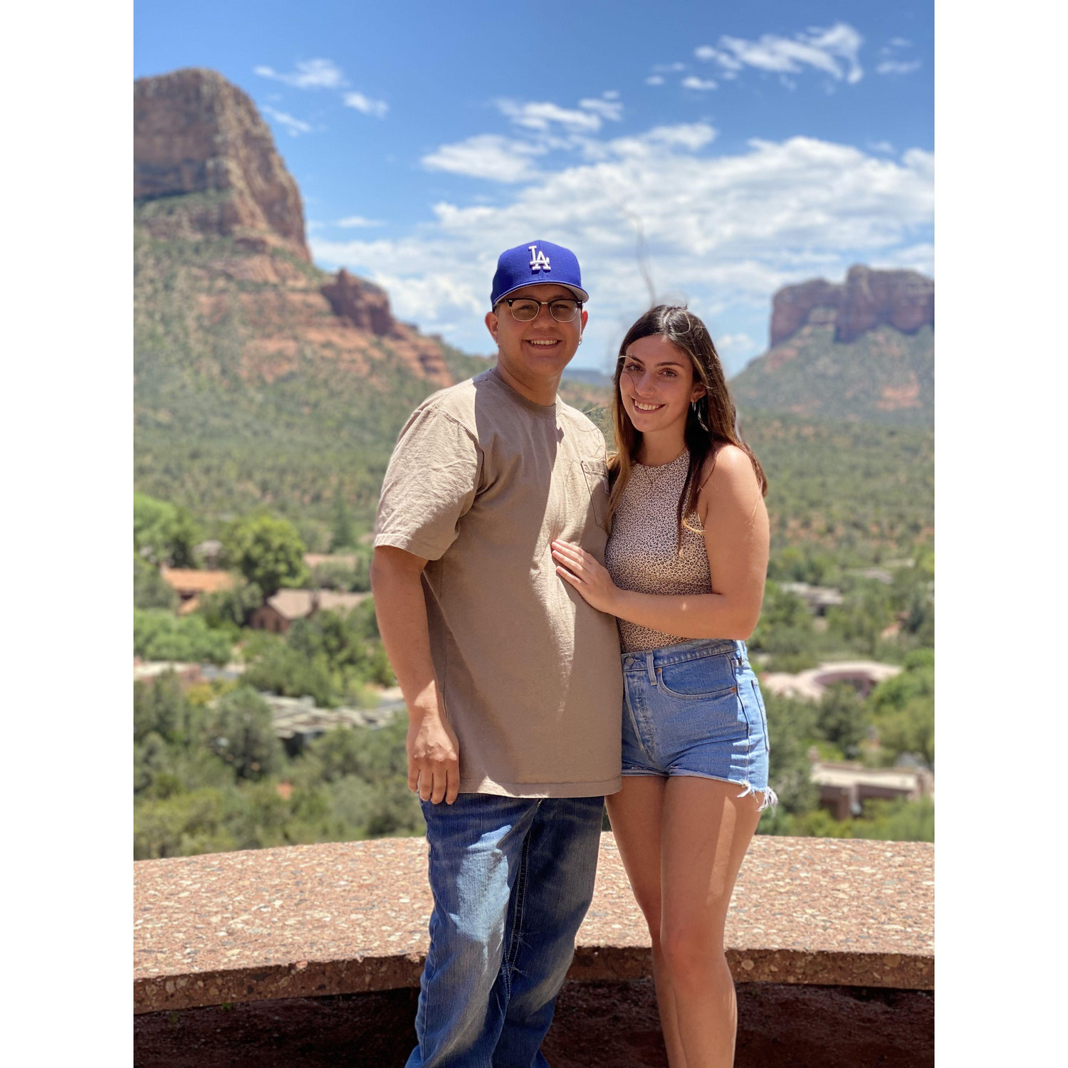 The trip we became official in Sedona, AZ