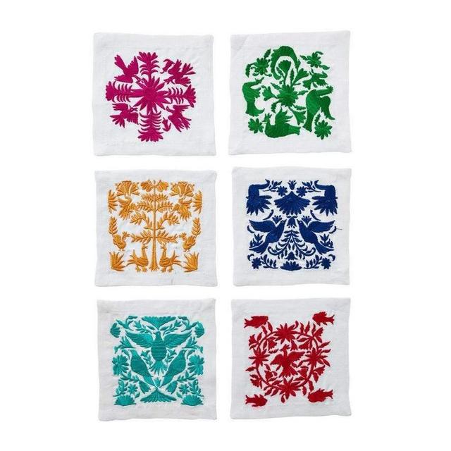 Kim Seybert Otomi Cocktail Napkins - Set Of 6