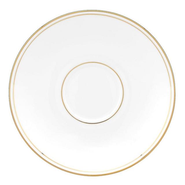 Lenox Saucer Federal Gold, White