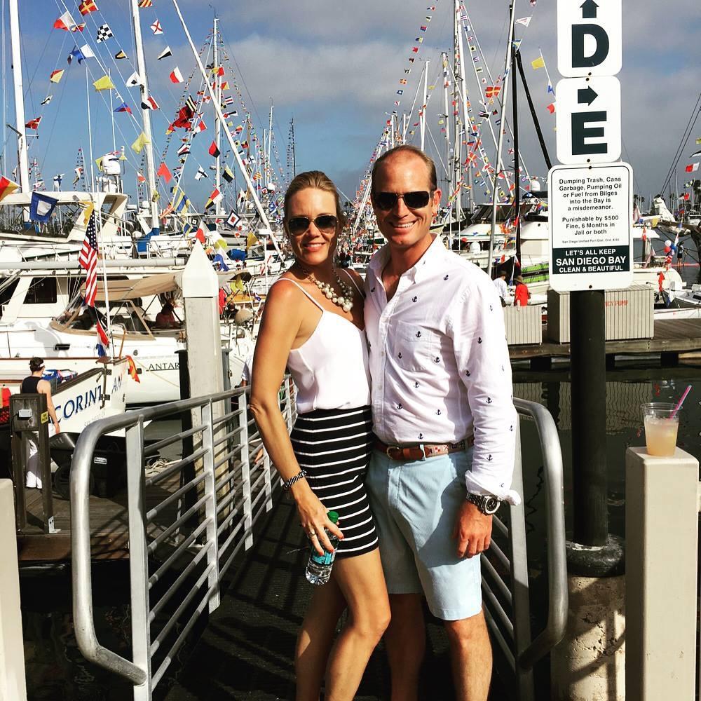 Opening day at San Diego Yacht Club.