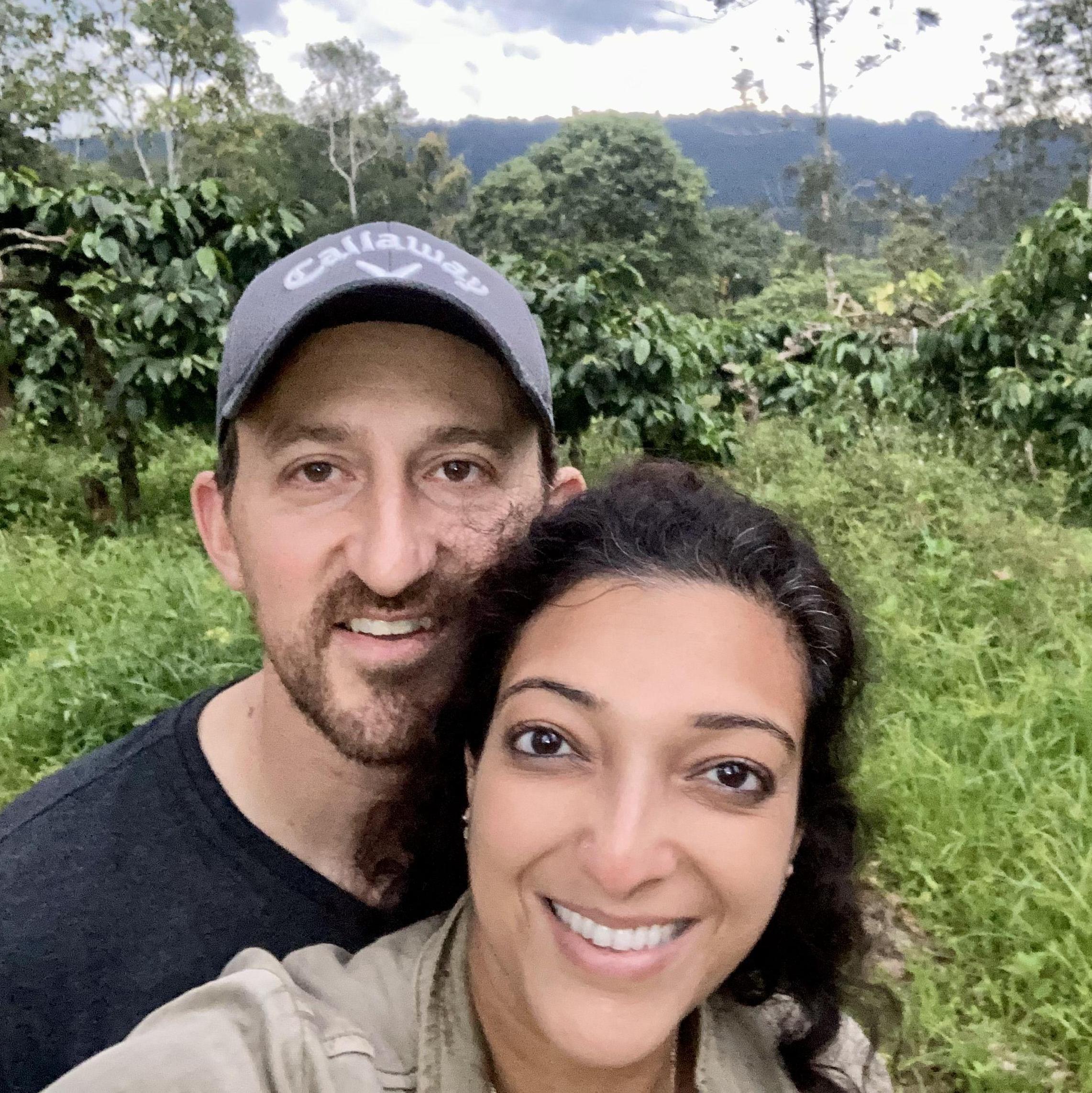 After John proposed to me, we spent the rest of the weekend in Kerala at a beautiful coffee and tea estate in the mountains. This was one of the hikes we did