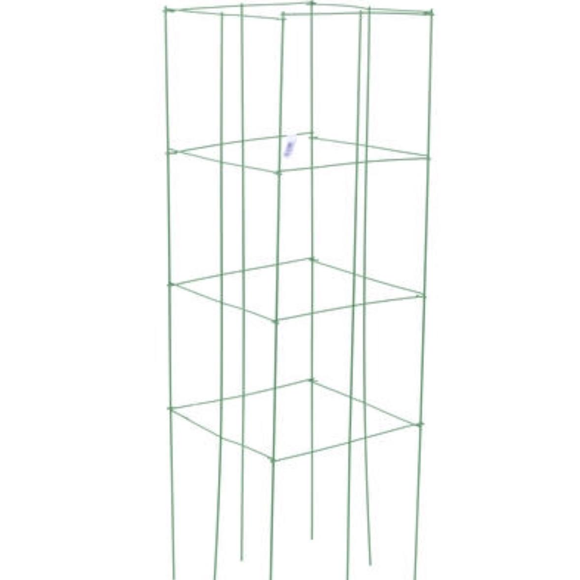 45" Heavy Duty Square Plant Support - Green