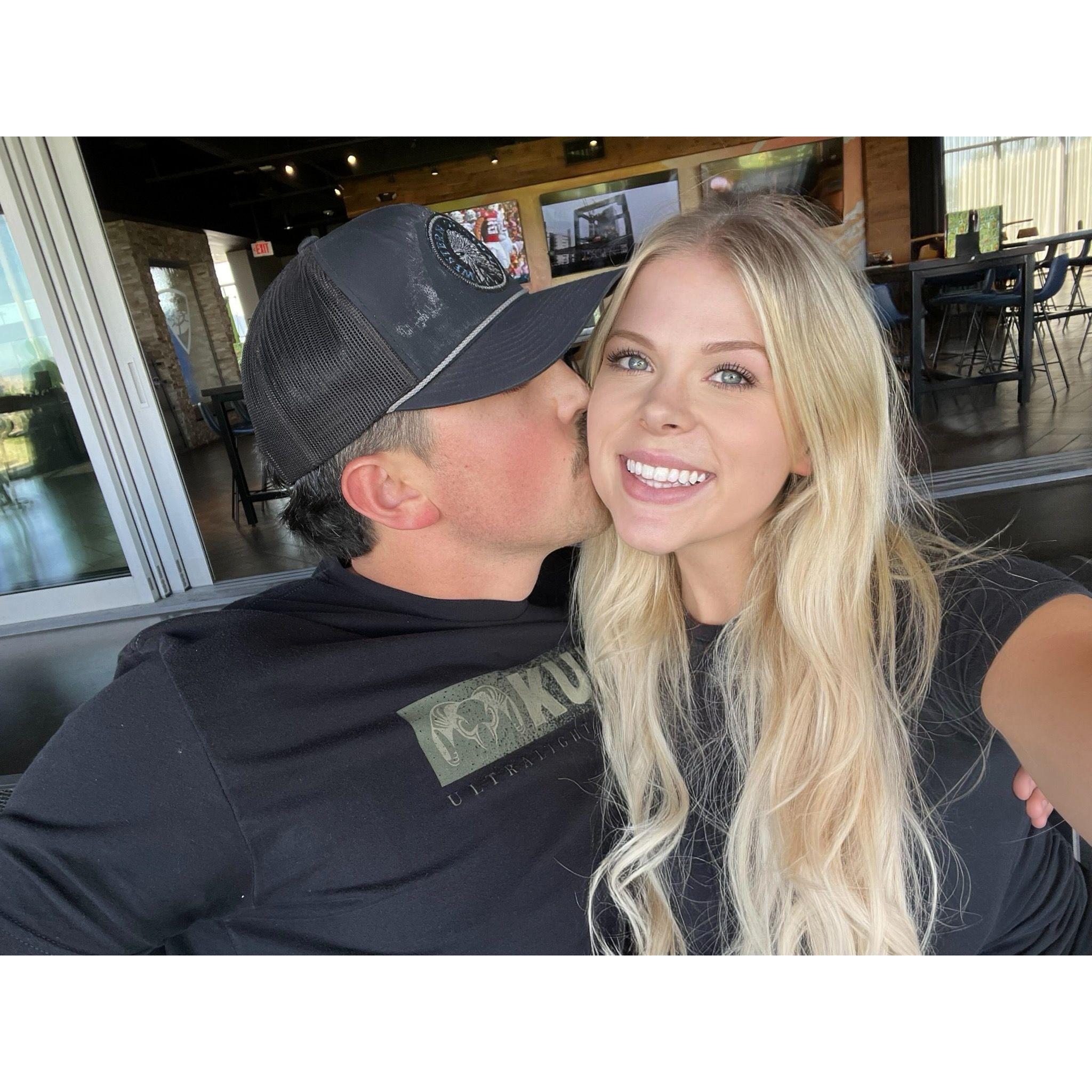 Sweet memories at Top Golf with one of my best friends!