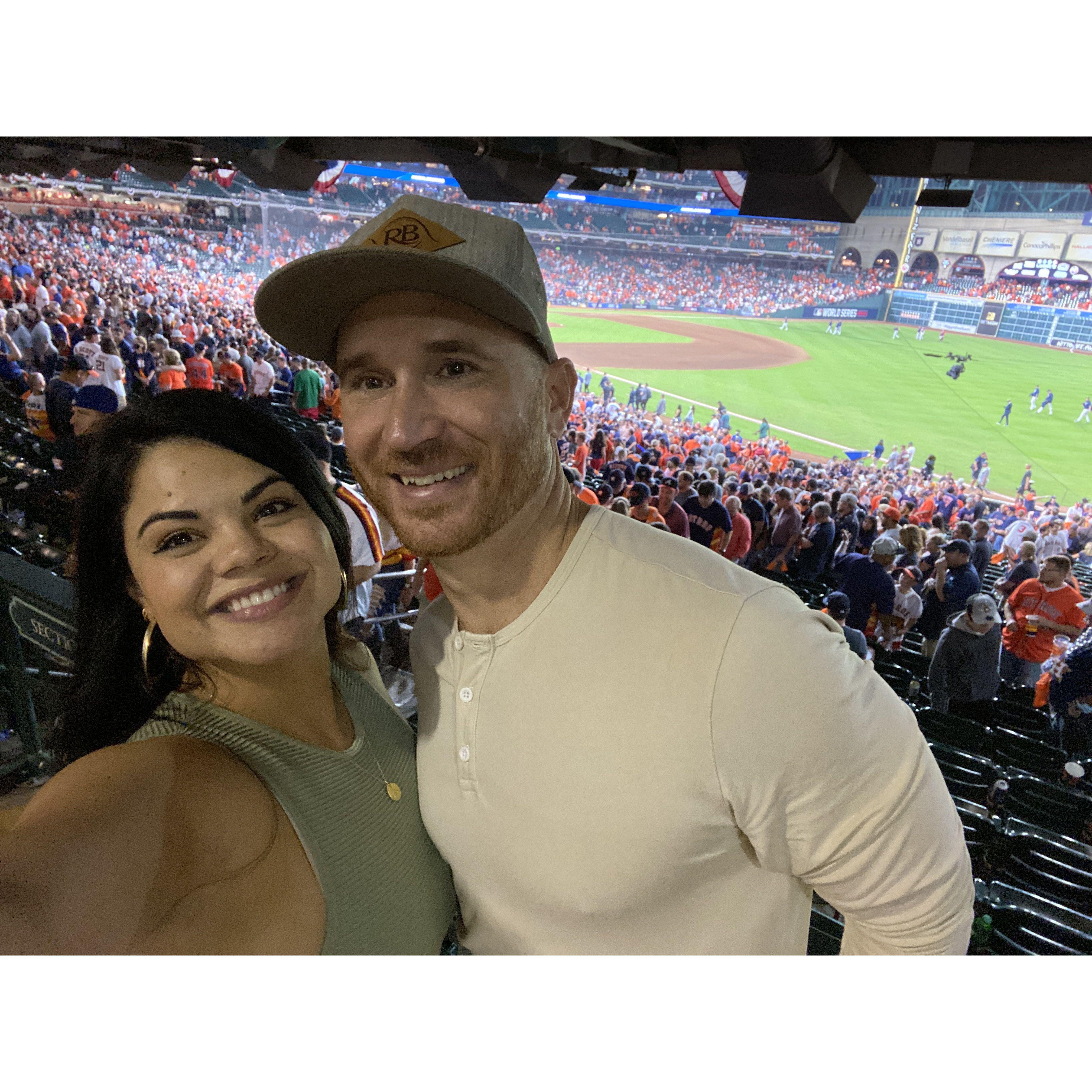 Game 1 of the World Series 2021- Braves won!