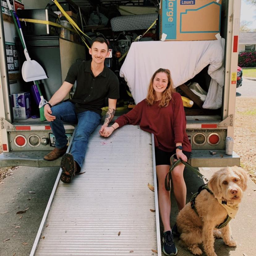 UHaul packed and ready to move from Ft. Rucker back to Knoxville!