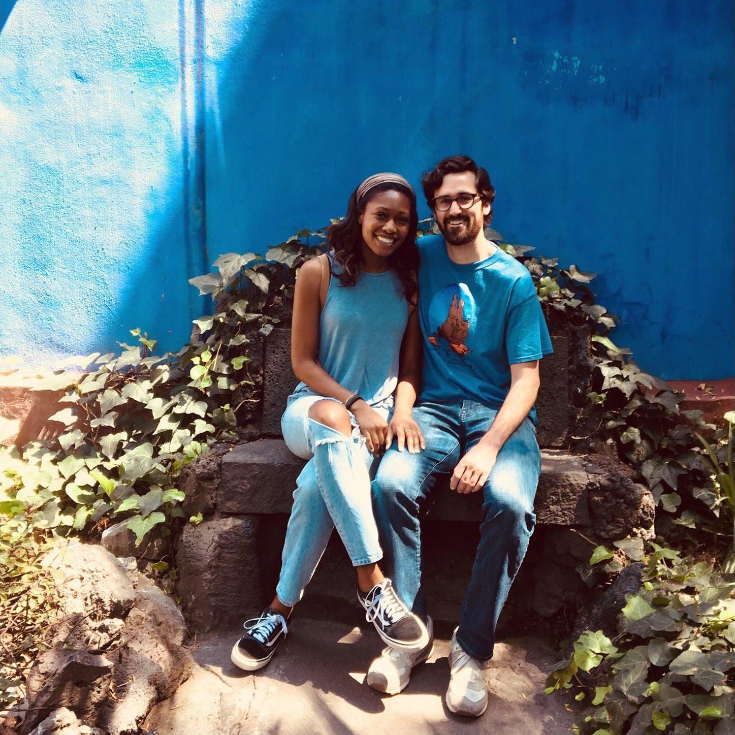 Blending into the walls of Mexico City!