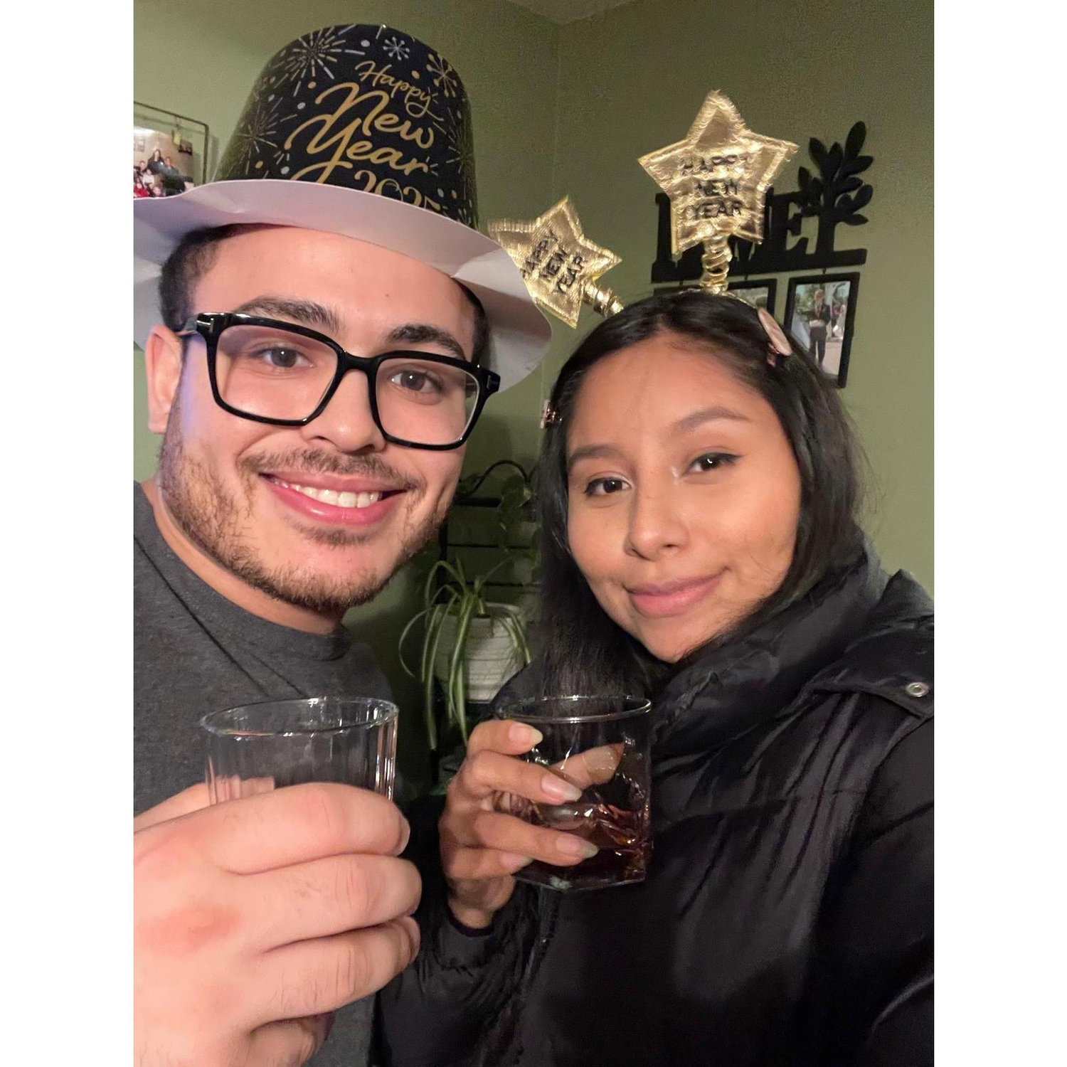 Of course our first new year's together