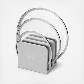 Premium Clutter-Free Mixing Bowl Lid Organizer