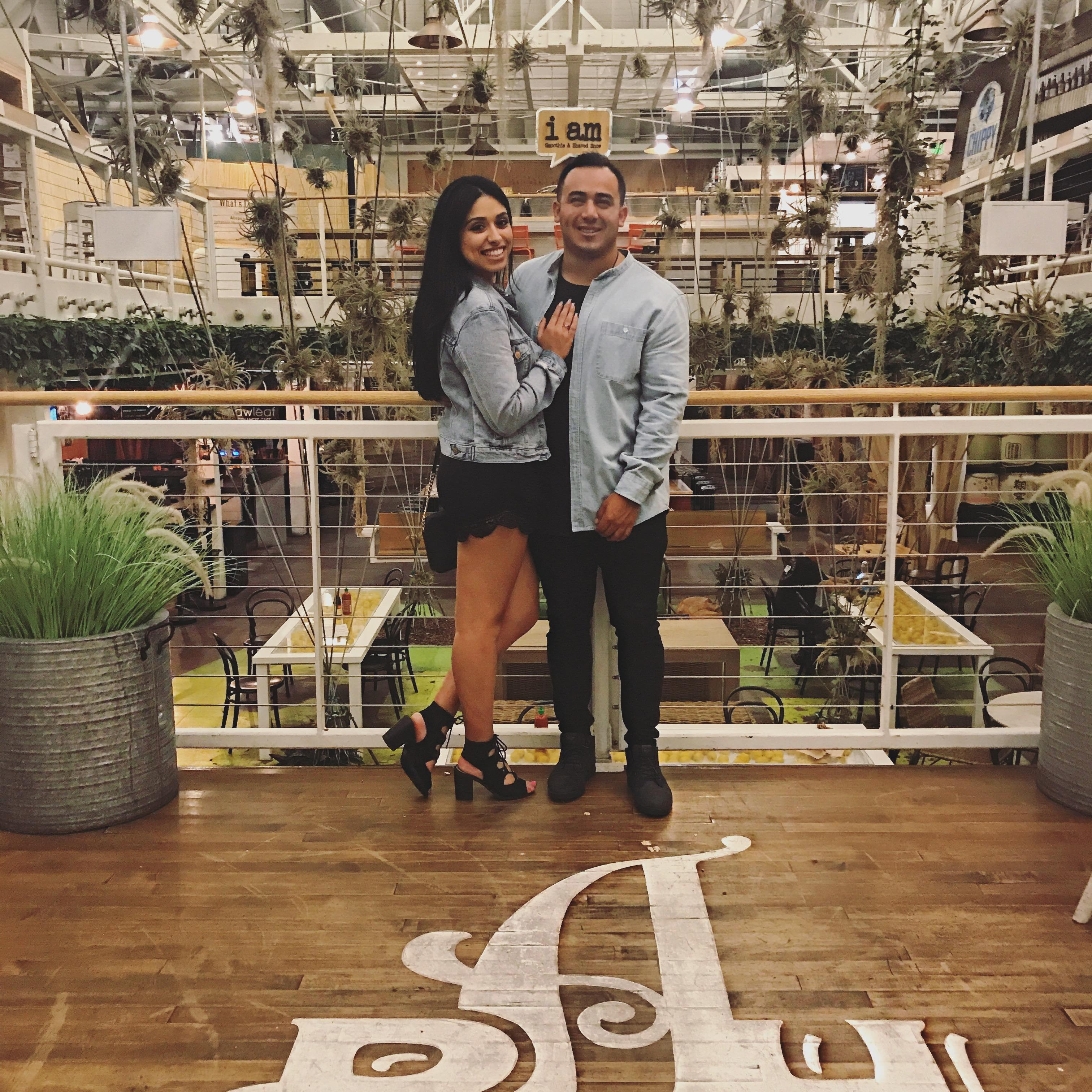 The first of MANY matching outfits.