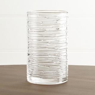 Spin Glass Pillar Candle Holder