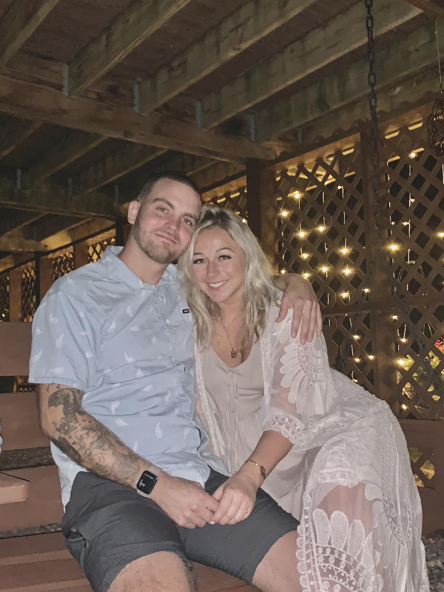 Engagement party, October 2021