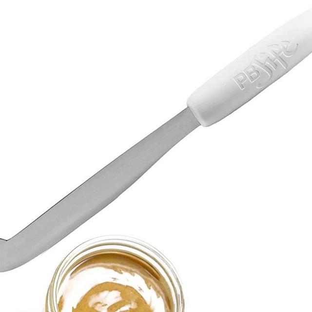 PB-JIFE! The Ultimate PB knife. Stir, scrape, and clean the BIG Jars (White, 1)