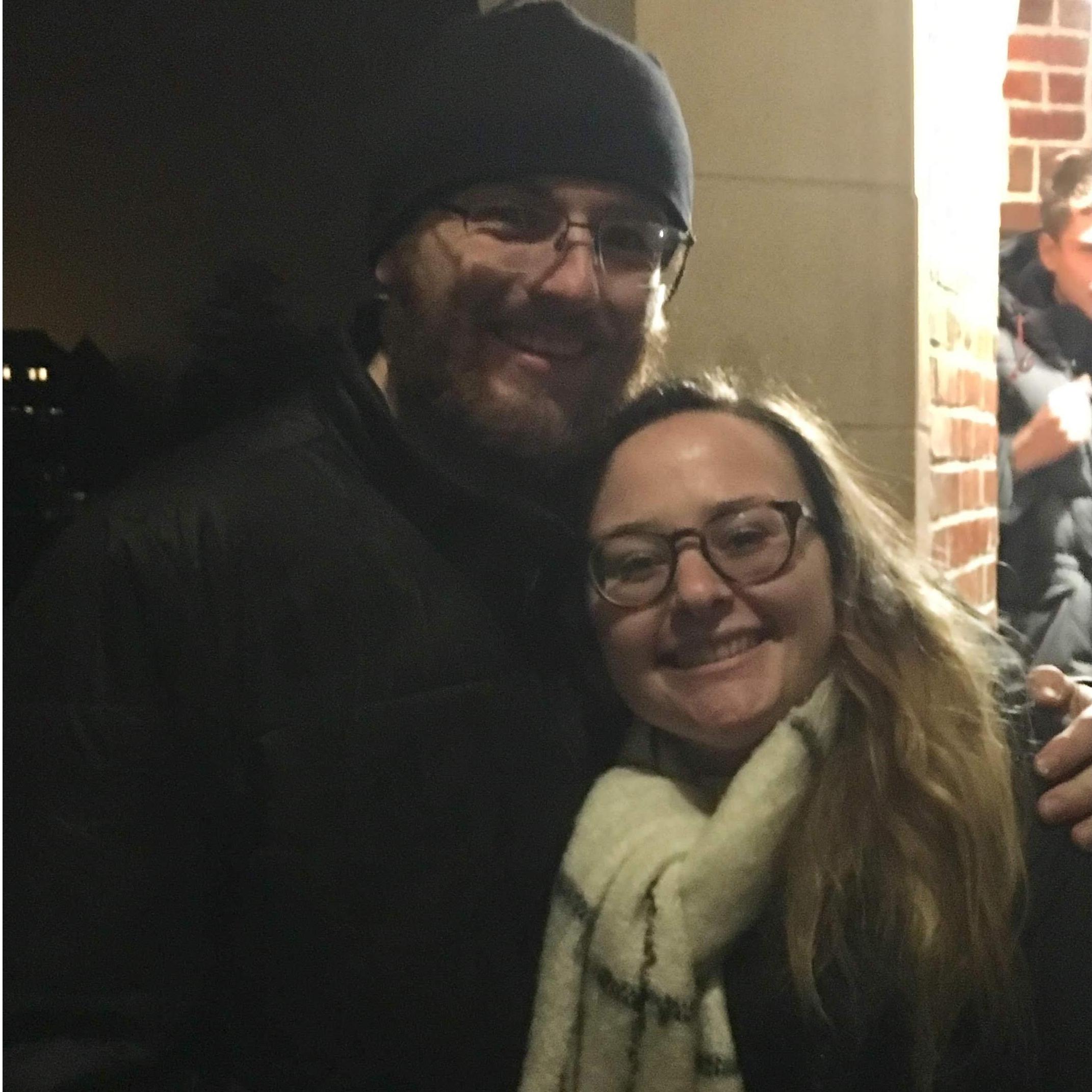 Our first picture together while dating <3