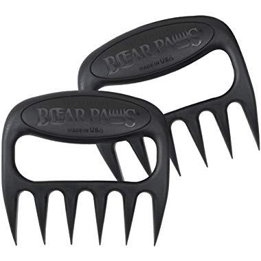 The Original Bear Paws Shredder Claws - Easily Lift, Handle, Shred, and Cut Meats - Essential for BBQ Pros - Ultra-Sharp Blades and Heat Resistant Nylon