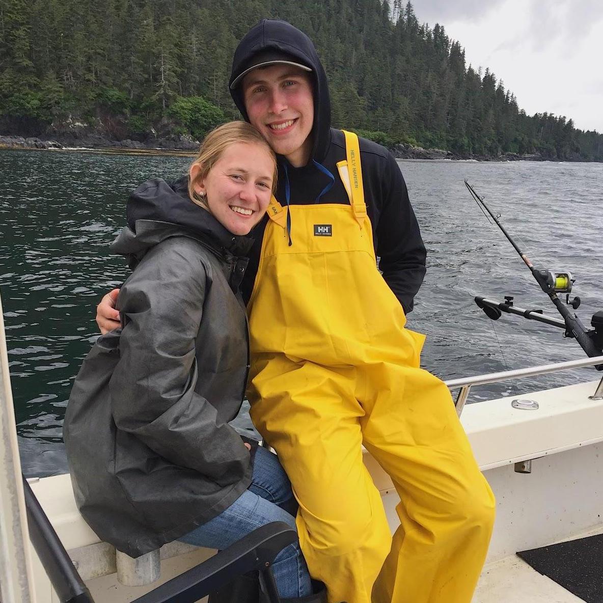 Our first family trip together. Fishing in Sitka AK, July 2020.