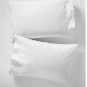 280-Thread-Count Pima Cotton Percale Pillowcases, Set of Two (King)