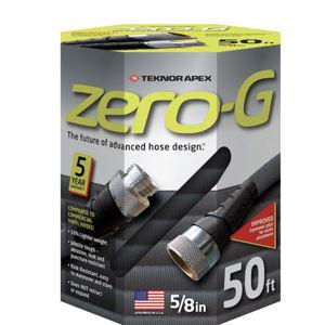 Zero-G Teknor Apex 5/8-in x 50-ft -Duty Kink Free Woven Gray Hose