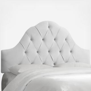 Velvet Arch Tufted Headboard
