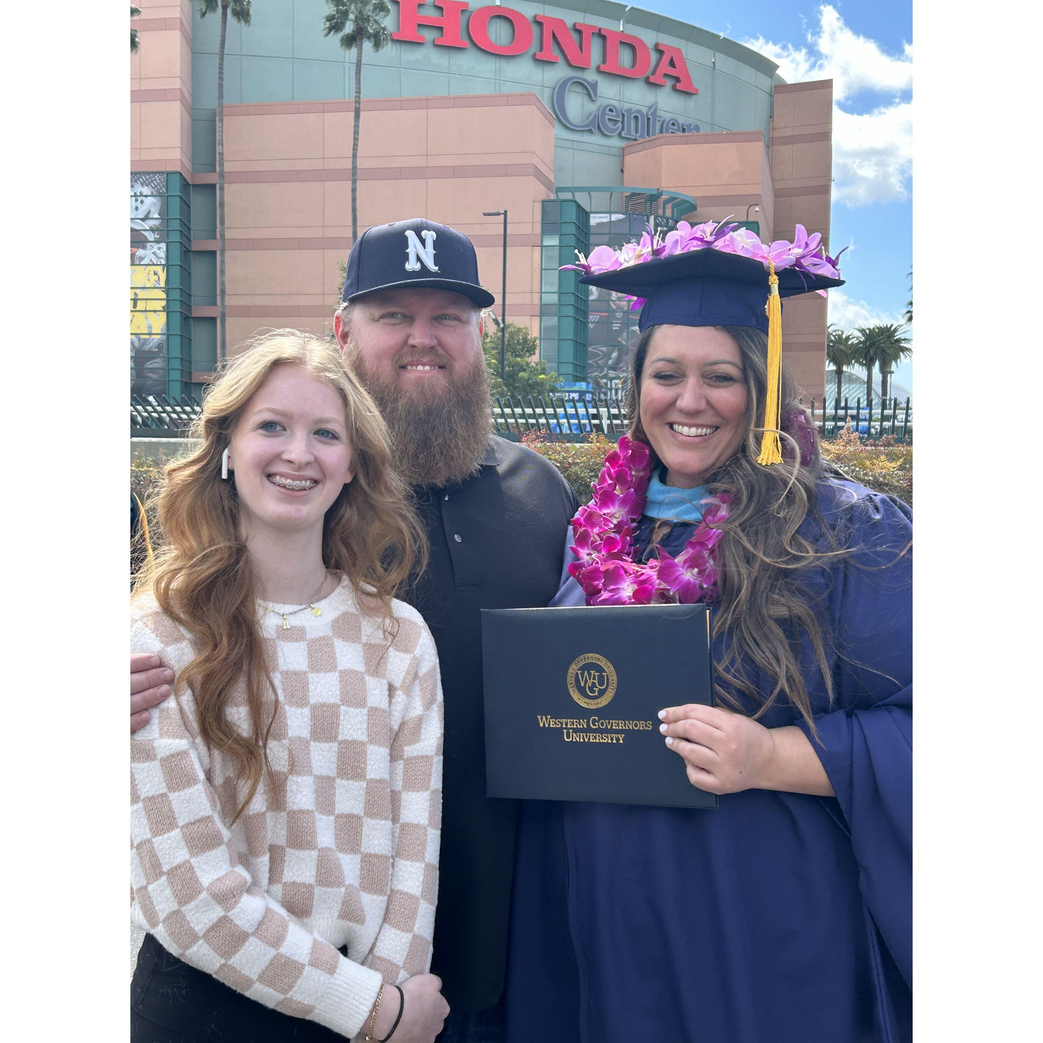 Kerry's Master's graduation