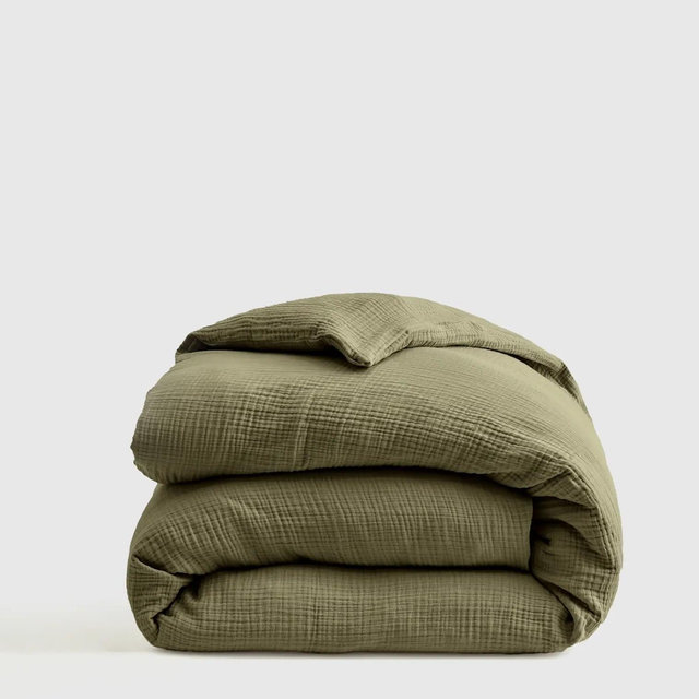 Organic Airy Gauze Duvet Cover | Quince