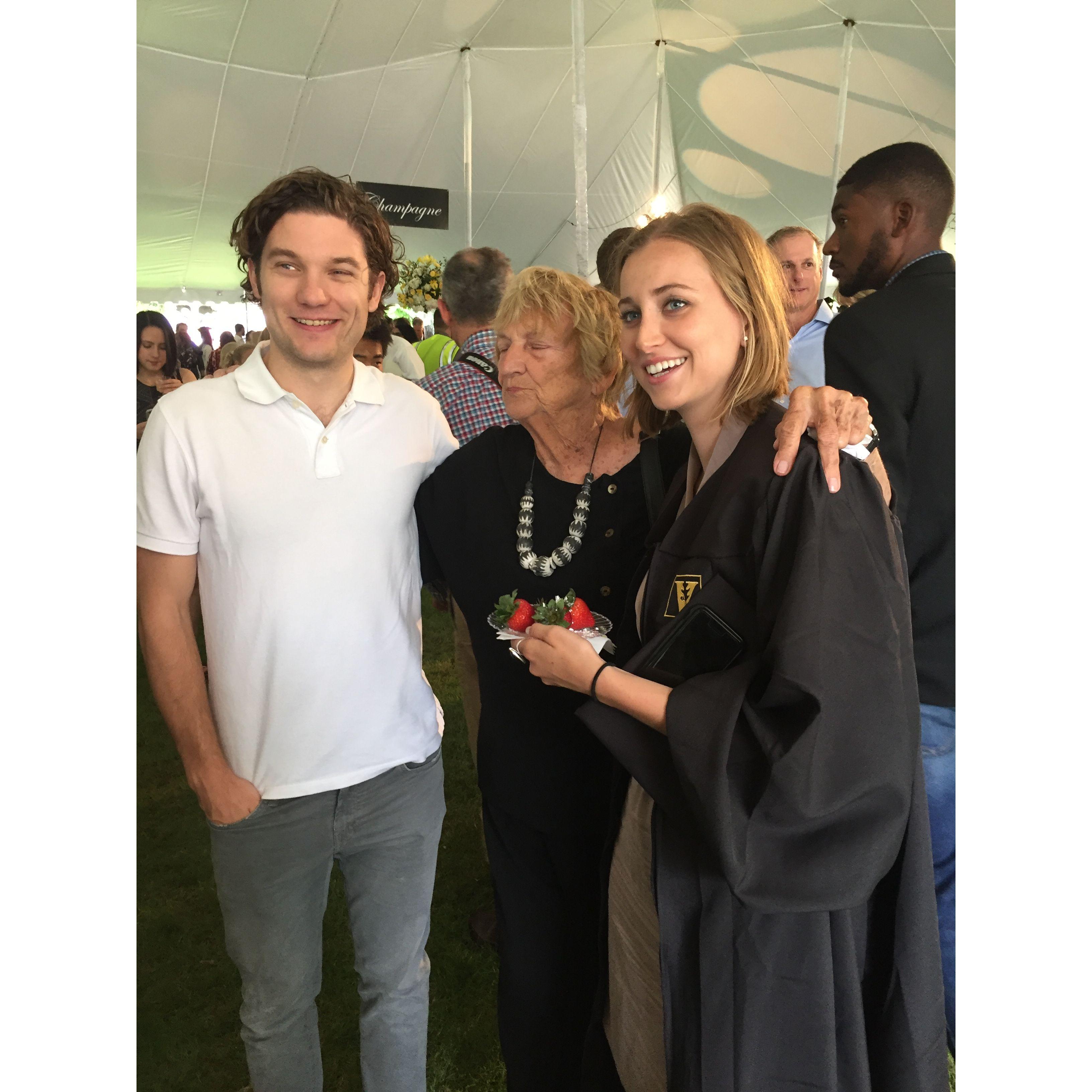 Lauren's college graduation, 2017